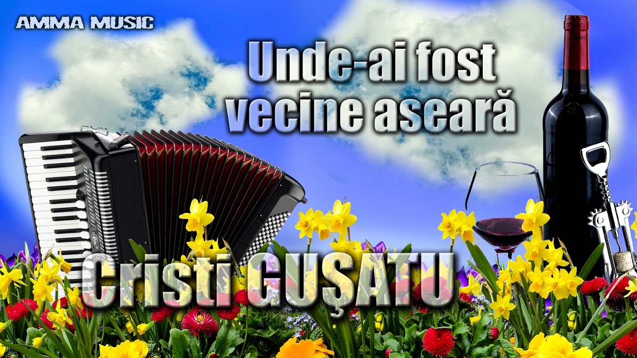 MUZICA DE PETRECERE &ndash; CRISTI GUSATU - UNDE-AI FOST VECINE ASEARA