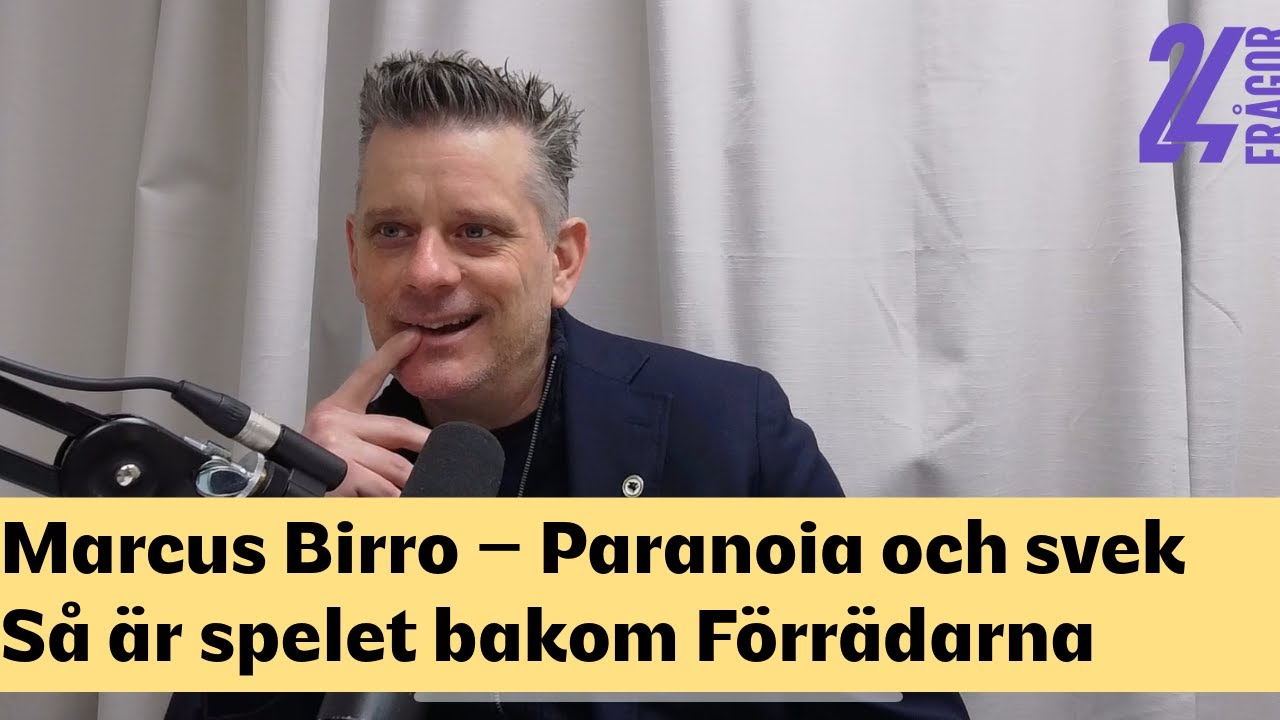 60. Marcus Birro – Mördarplaner, Paranoia och Svek - Så är spelet bakom Förrädarna