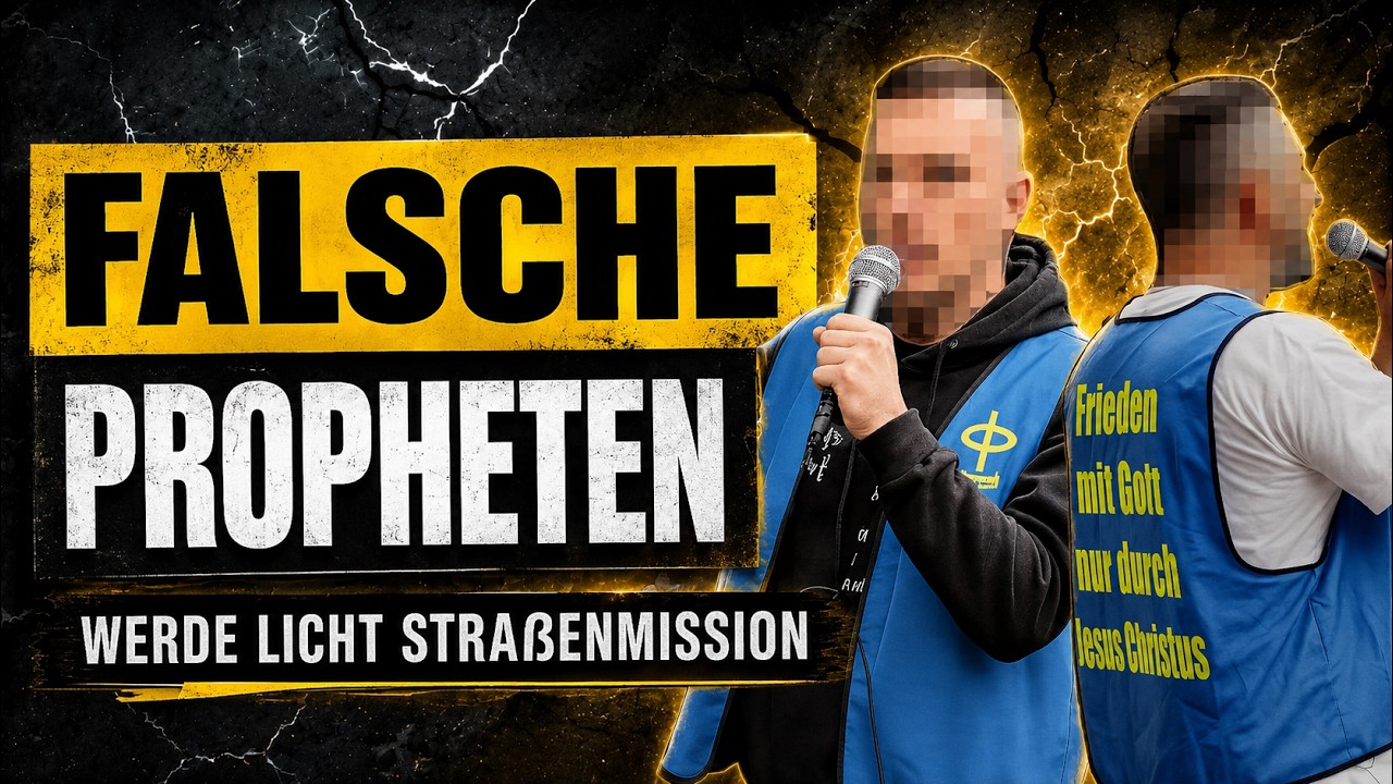 Falsche Propheten der 'Werde Licht' - Stra&szlig;enmission