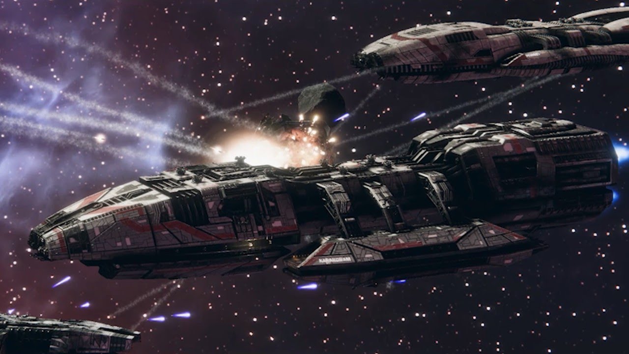 13 Minutes Of Epic Battlestar Galactica Deadlock Cinematic Space Battles