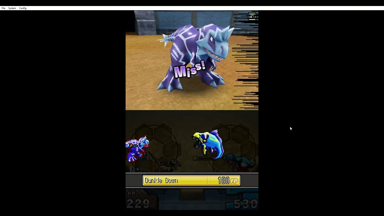 Fossil Fighters: Champions Online Battle #1: GuanlongX vs gonko