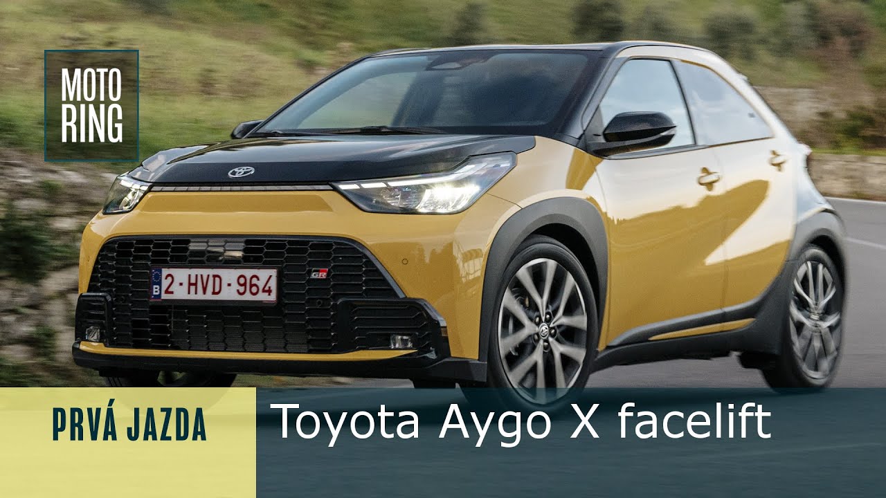 PRVÁ JAZDA | Toyota Aygo X Hybrid | Rýchle rande vo Florencii | Motoring ta3