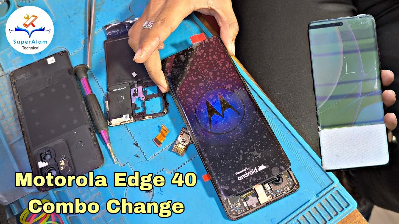 Motorola Edge 40 Display Replacement | Motorola Edge 40 Combo Restoration