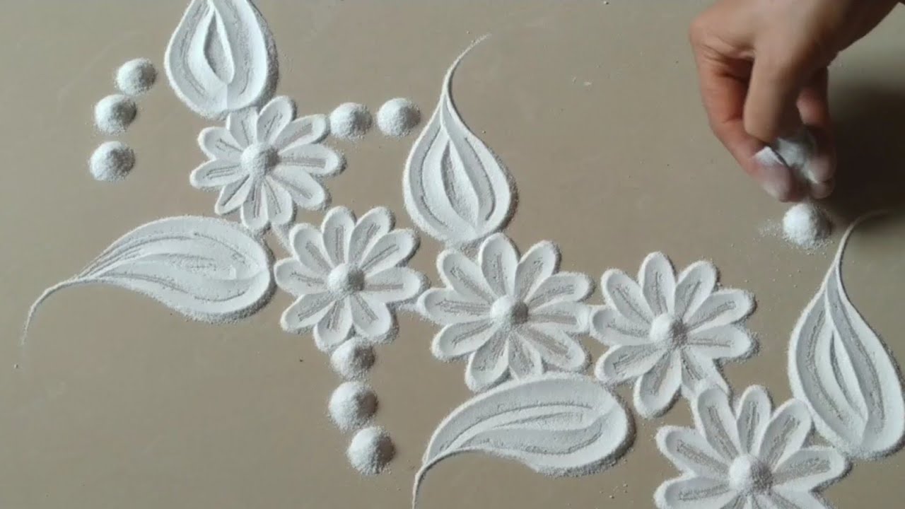 पटापट काढा रोजची रांगोळी डिझाईन by Jyoti Raut Rangoli