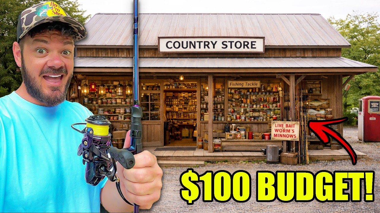 $100 Budget Fishing Gear from OLD Country Store!
