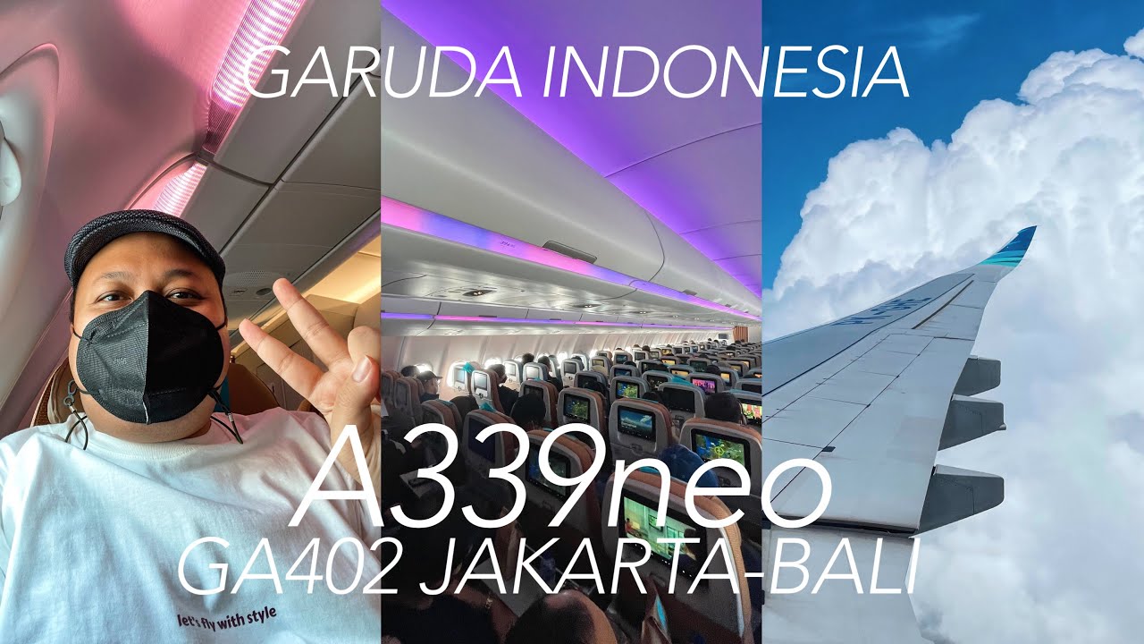 #SaveAviation Garuda Indonesia Airbus A330-900neo GA402 Jakarta - Bali (NO BGM)