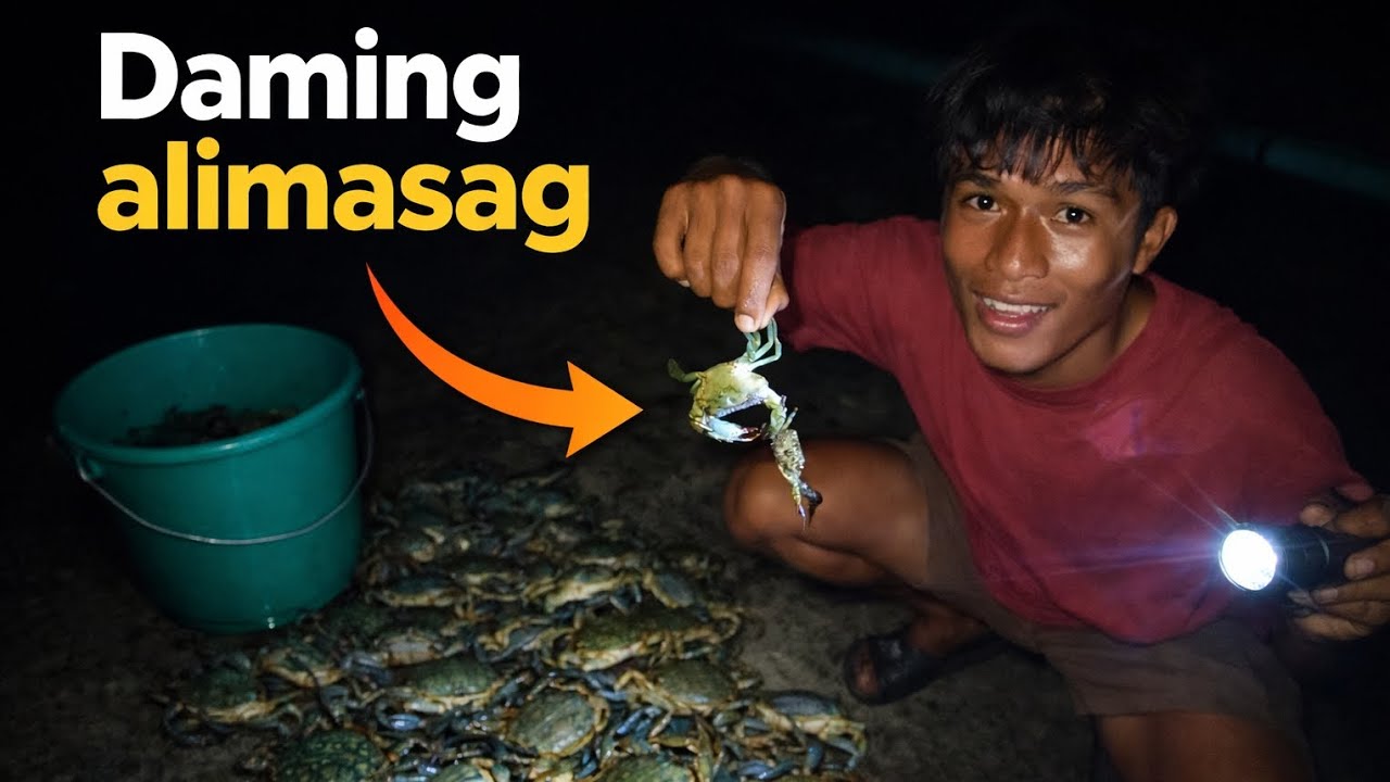 GRABI DAMI HULI NAMING ALIMASAG 🦀😱 
