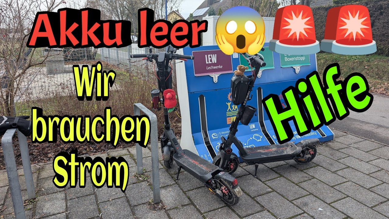Segway Max G3D erste Tour, kann er liefern???
