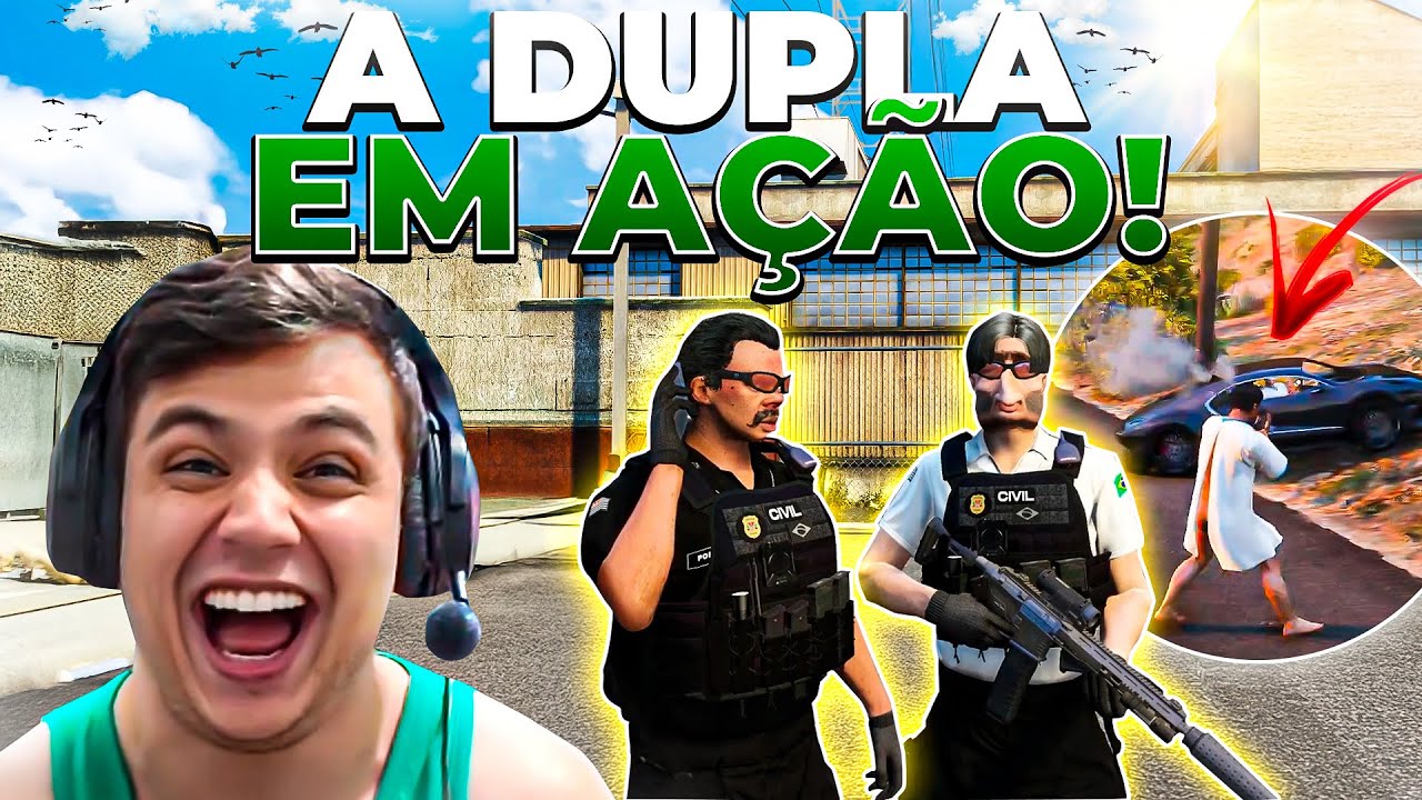 PAULINHO e RICHARLISON TENTARAM INVESTIGAR a CASA DO LUQUETA e DEU RUIM! GTA RP (Modder clips)