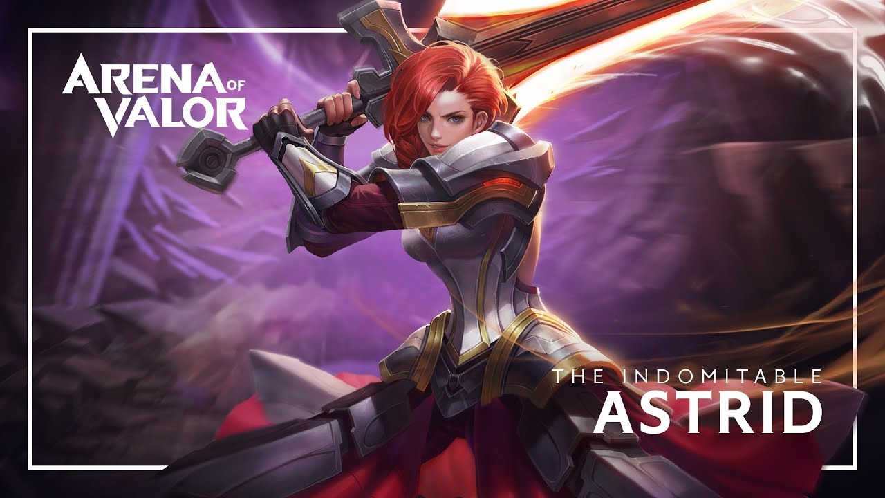 Astrid: Hero Spotlight | Gameplay - Arena of Valor