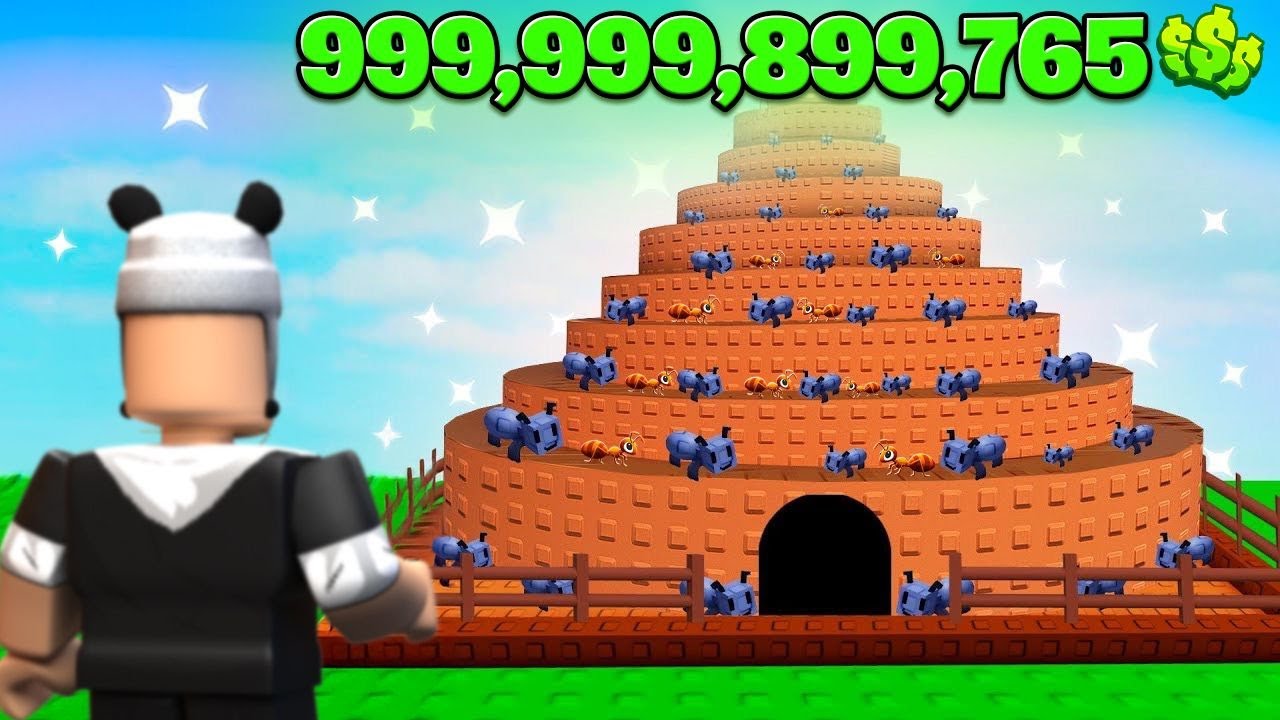 KARINCA KOLONİSİ KURDUK VE BÜYÜTTÜK! - Roblox