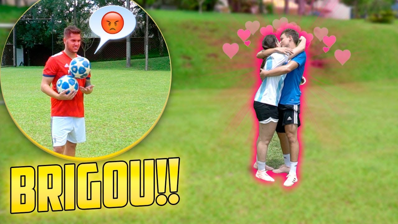TENTEI BEIJAR ELA E O ROSSINI FICOU COM CI&Uacute;MES?? ( deu briga? )