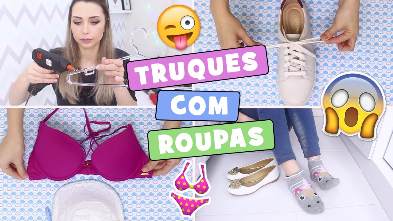 10 TRUQUES COM ROUPAS QUE VÃO FACILITAR SUA VIDA | #JanaTodoDia13