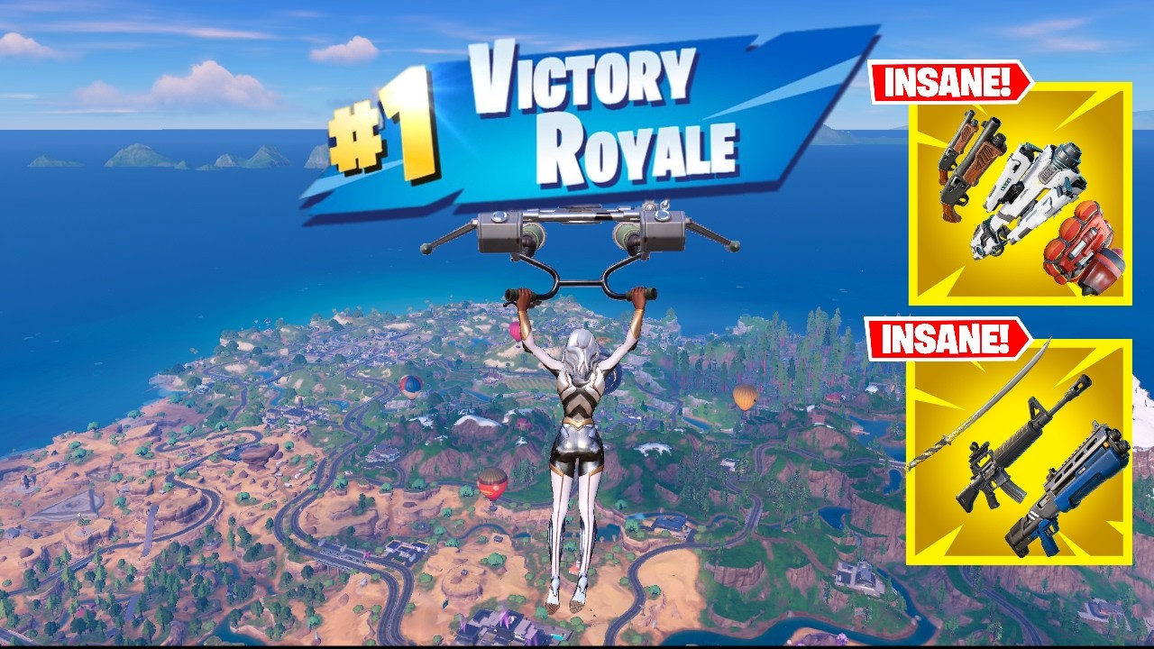 61 Kill Solo Vs Squads Wins Gameplay Full Game (Fortnite Chapter 7 Ps4 Controller)