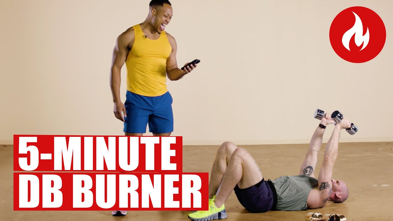 Try This Dumbbell-Only Fat-Burning Finisher Workout | 5 Minutes of Hell | Men's Health Muscle