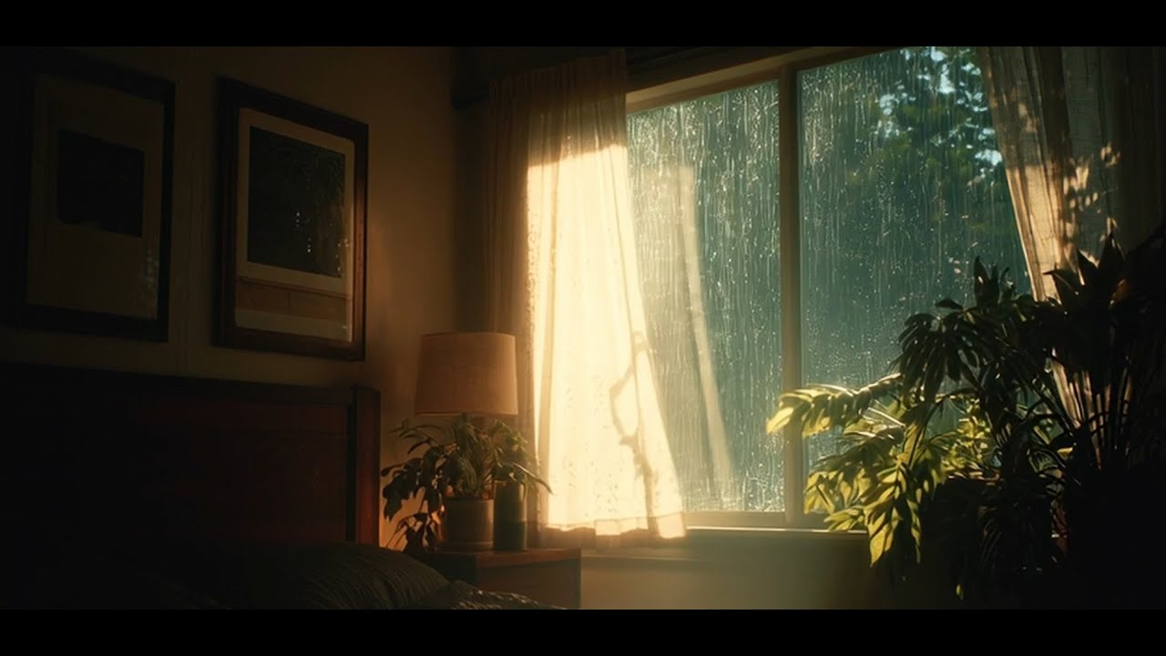 Cozy Rainy Afternoon Ambience | Chill Cabin Background for Relaxing & Focus | 3 Hours 🌧️