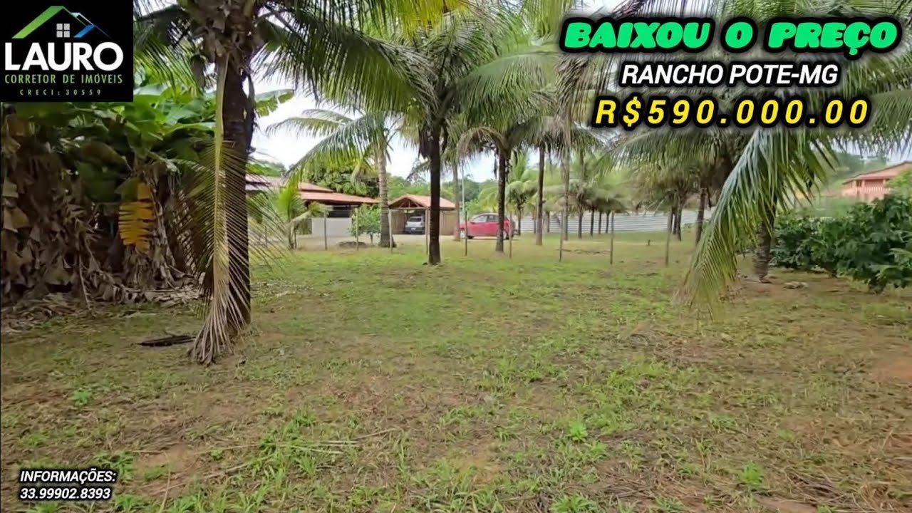 ✨️BAIXOU O PREÇO RANCHO POTE-MG OPORTUNIDADE✨️