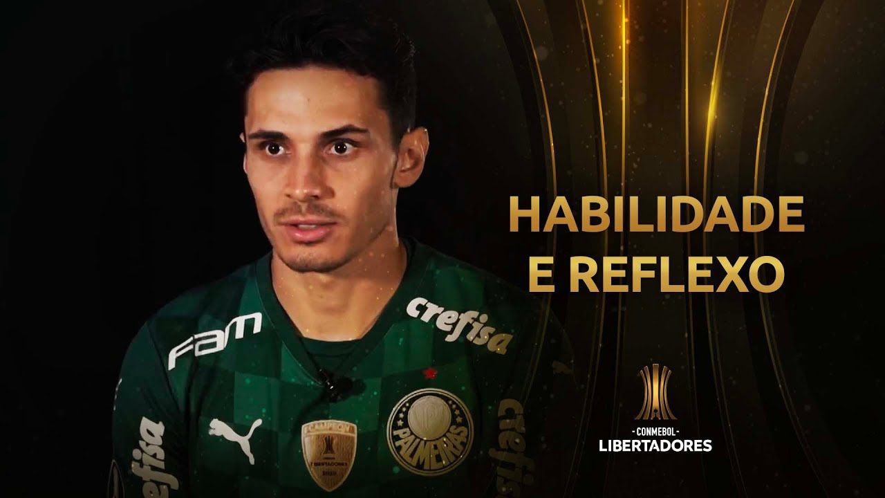 Habilidade e reflexo! Desafio com Rafael Veiga, jogador do #Palmeiras | Libertadores 2021
