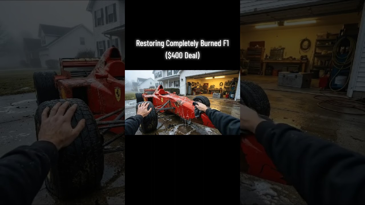F 1 Racing Car abonded Restoration