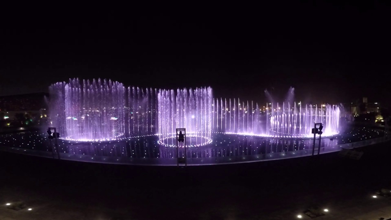 Kuwait Cultural Center Water Fountain Show Programming 2 - art2o
