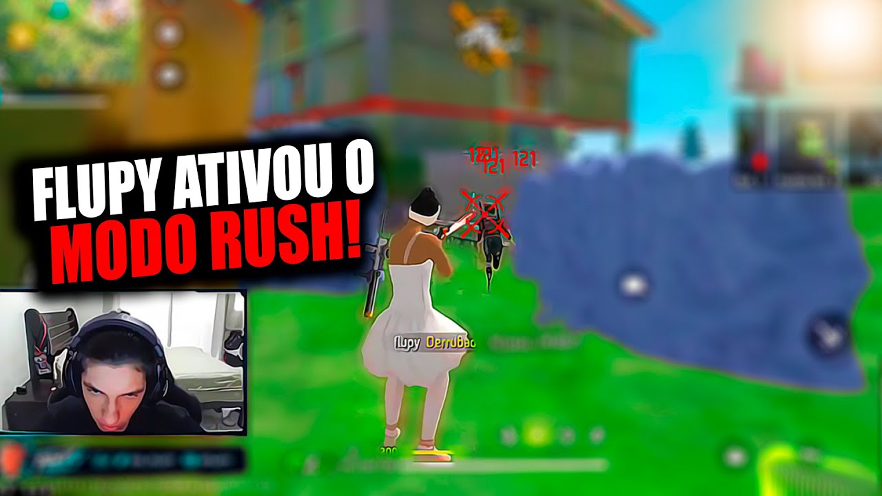 FLUPY ATIVOU O MODO FULL RUSH E LIMPOU O MAPA!
