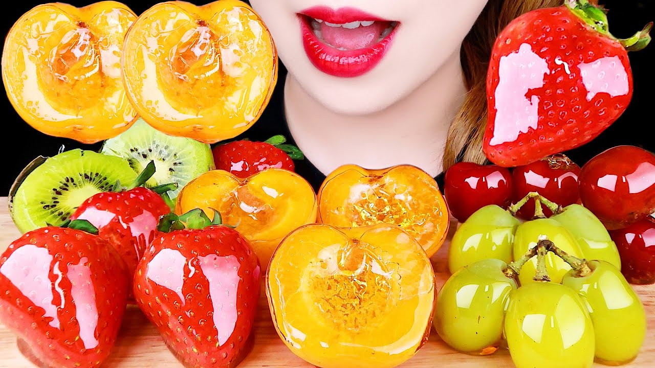 ASMR CANDIED FRUIT *TANGHULU* 탕후루 먹방 EATING SOUNDS MUKBANG NO TALKING