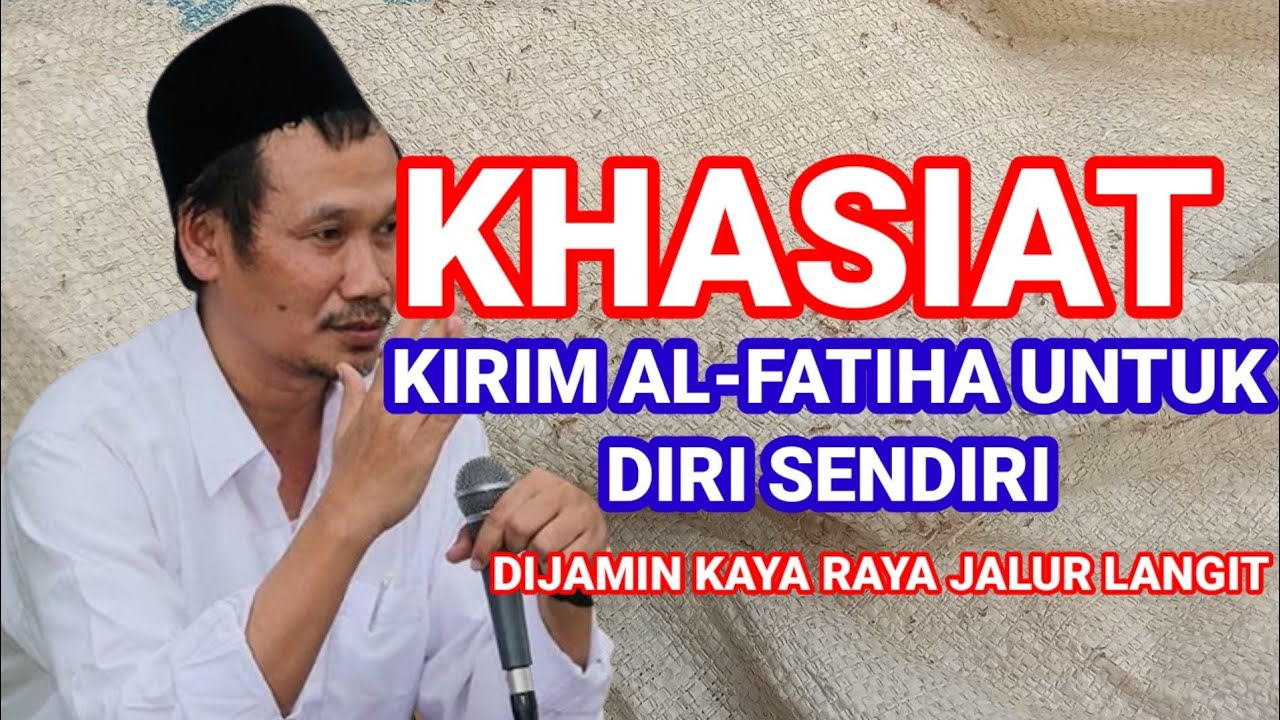 GUS BAHA‼️kirim al-fatiha untuk diri sendiri supaya kaya raya