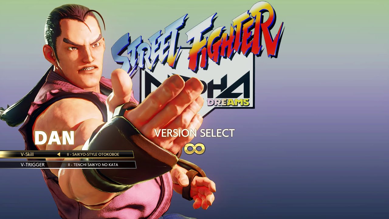 SFV CE - Dan Arcade Mode (Full) [Street Fighter Alpha Path]