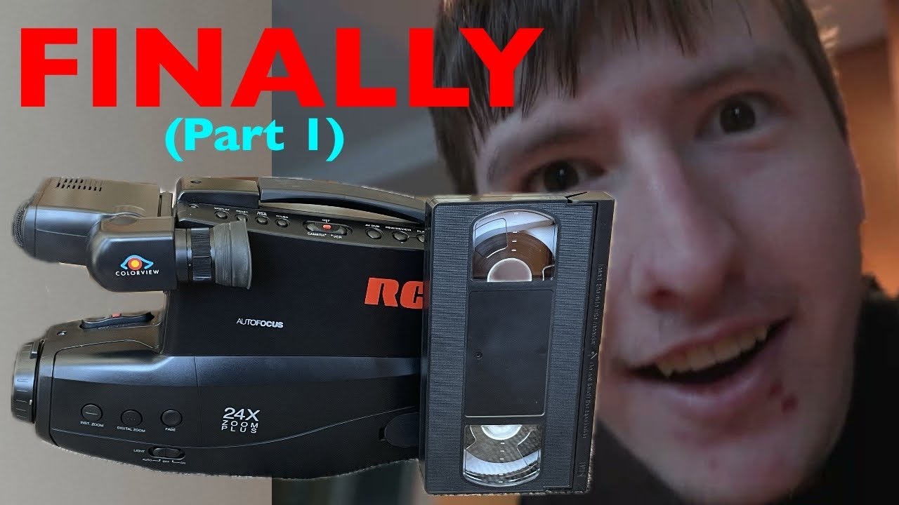 Full Size VHS Camcorder - I FINALLY GOT ONE TO WORK!