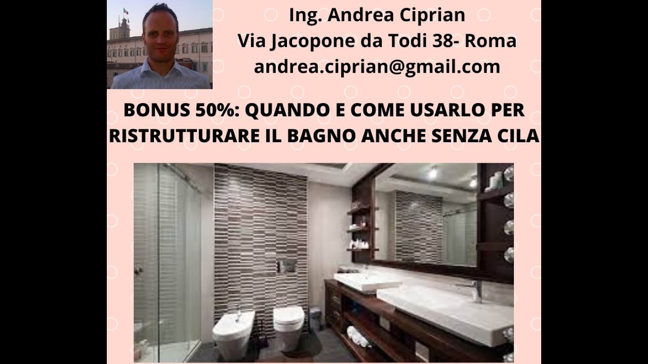 Bonus Casa 50% Ecco come può essere usato per ristrutturare il bagno anche senza permessi!