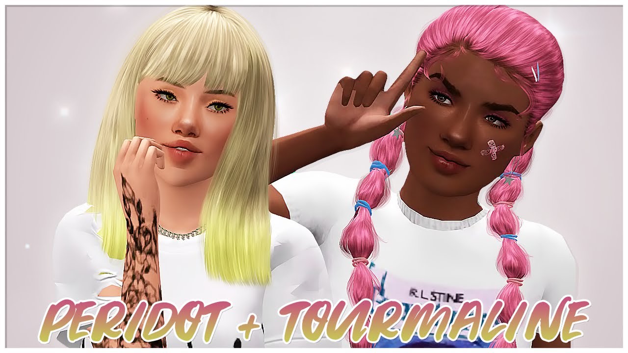 BIRTHSTONE BABES💎 | CAS COLLAB | THE SIMS 3
