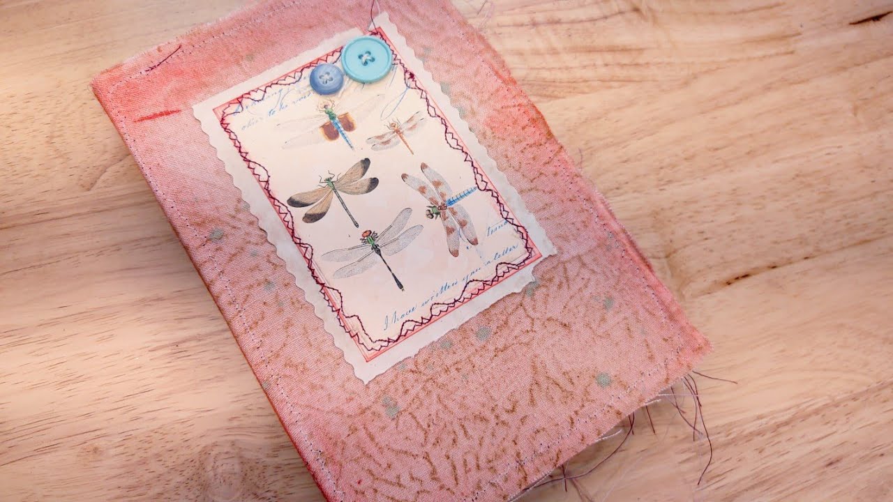 The Stress Just Melted Away... Dragonfly Junk Journal / VectoriaDesigns DT