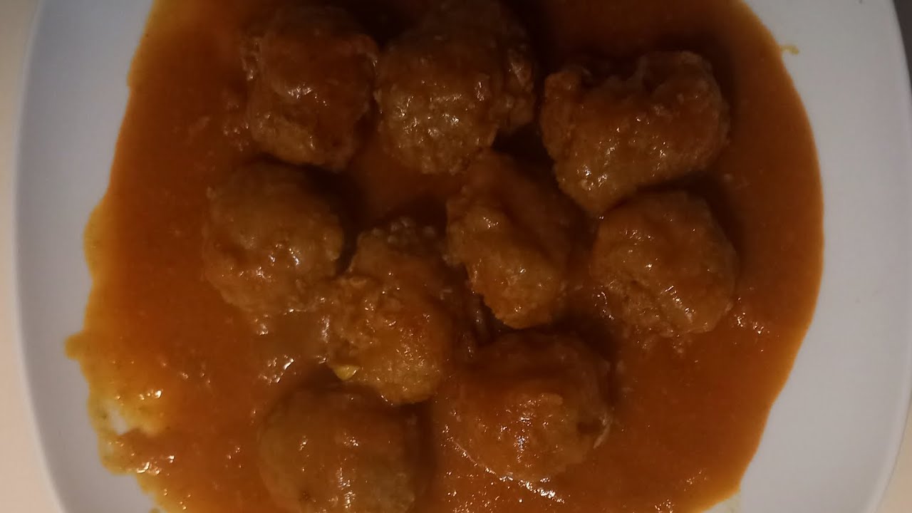 Deliciosas albóndigas 