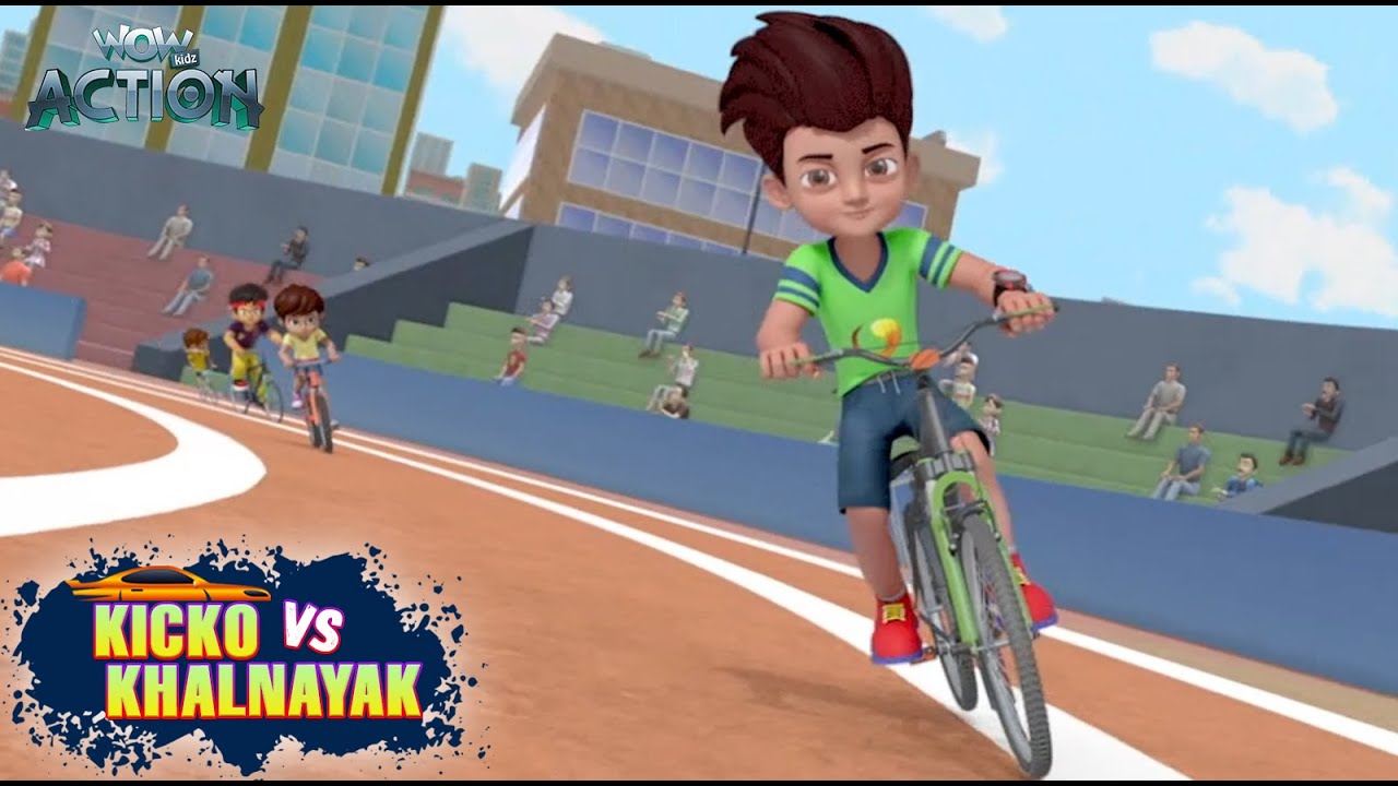 Kicko Ki Race | Kicko Vs Khalnayak Compilation | 85 | S3 | Wow Kidz Action #Kicko