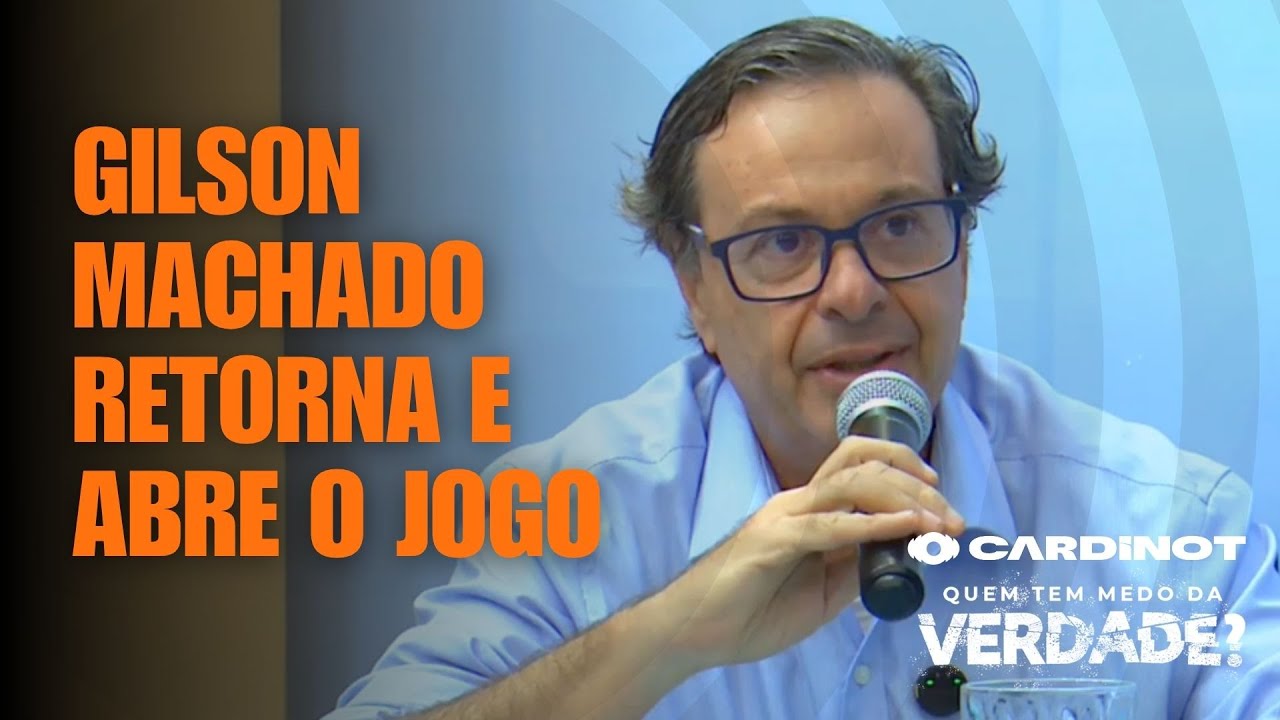 GILSON MACHADO RETORNA E ABRE O JOGO - Cortes de CARDINOT AO VIVO