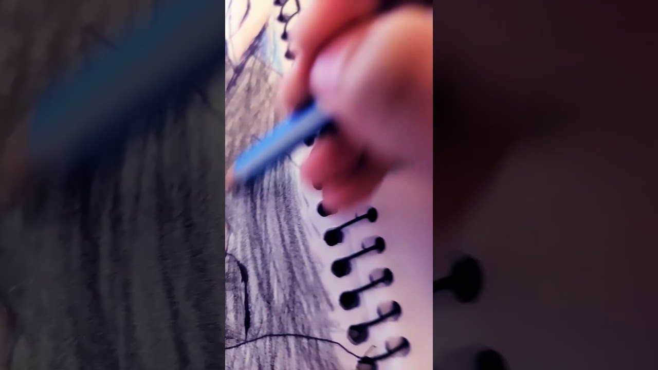 drawing the  gojo satoru from jjk| 