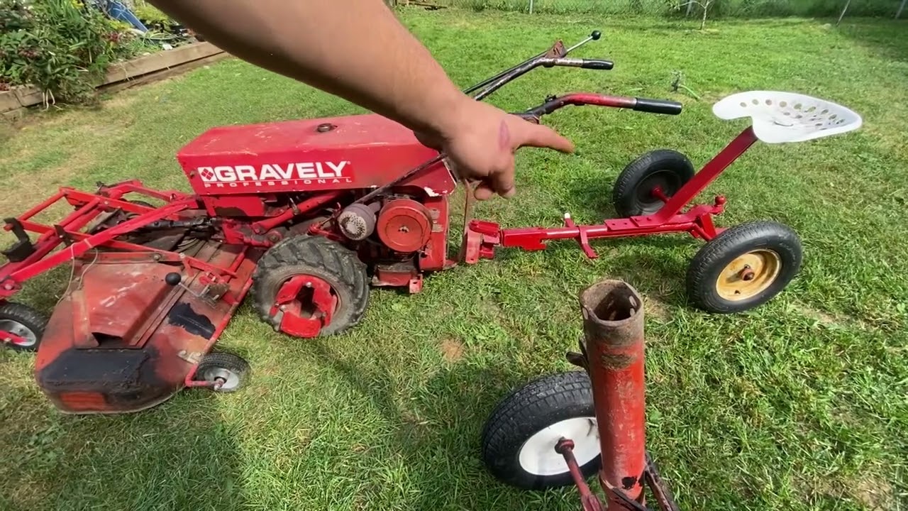 Gravely walk behind tractor I’m trying the sulky
