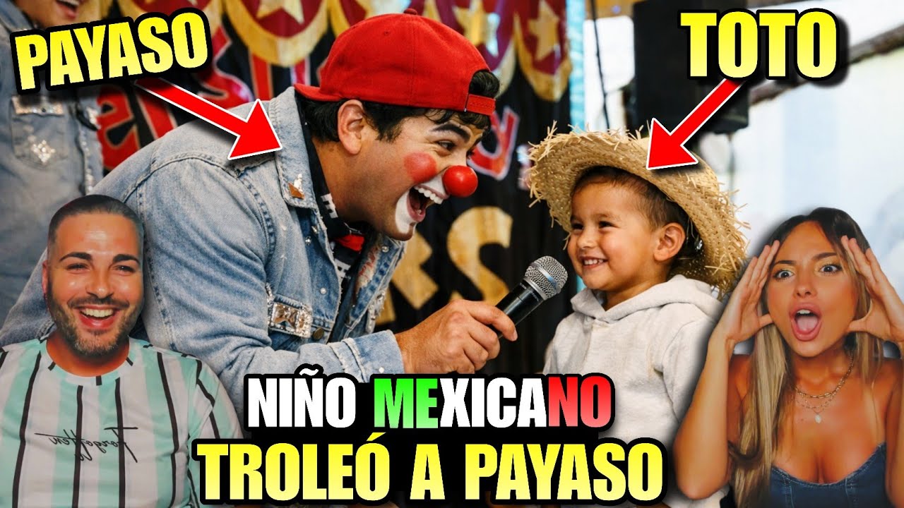 *TOTO* EL NIÑO MEXICANO que TROLEÓ a PAYASO COMO NUNCA 🇲🇽😂 *PURA RISA*