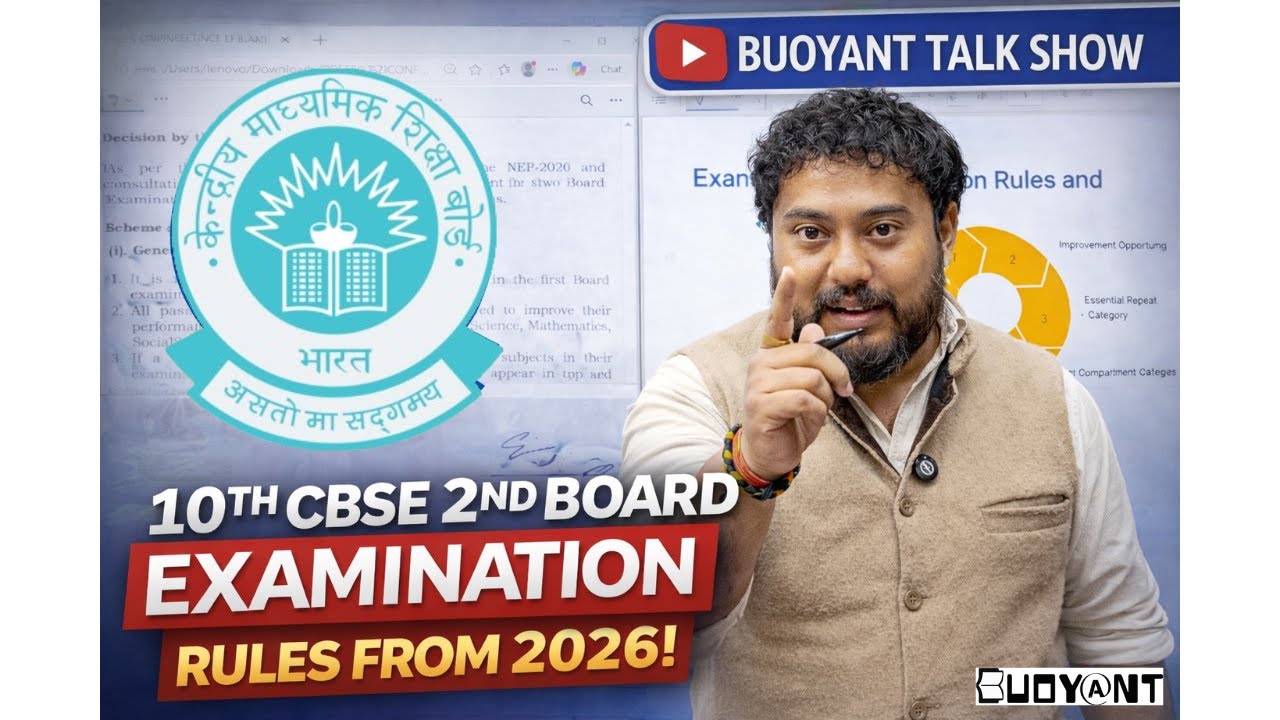 CBSE 2025-26 Exam Pattern and changes | 10th Board Exam 2026 | CBSE 2 Board Exams