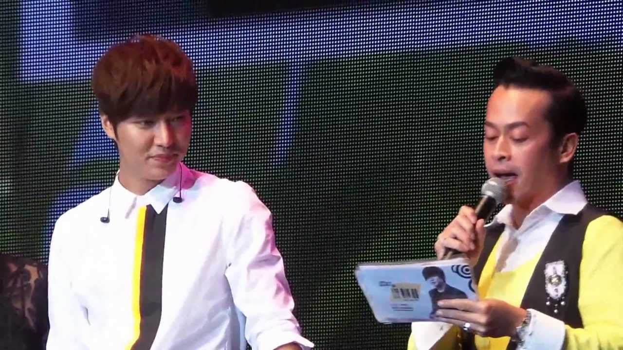 [FANCAM] Lee Min Ho Fansmeeting JKT 23-03-13 LMH answering fans' questions