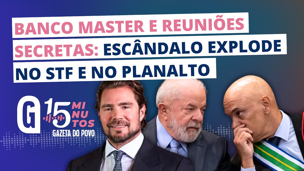 Explosivo! Denúncias sobre Moraes e Vorcaro fazem STF se pronunciar oficialmente | 15 MINUTOS