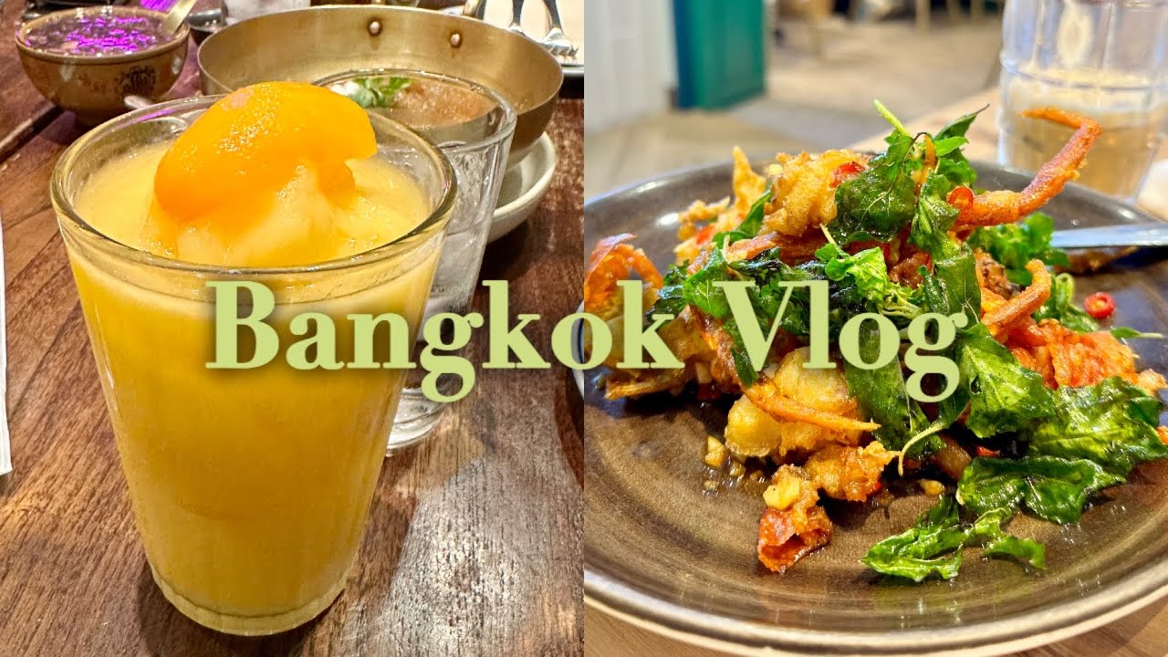 🇹🇭 Relaxing day at Bangkok | What I ate | Massage, shopping, Thai Foods, The Athenee Hotel
