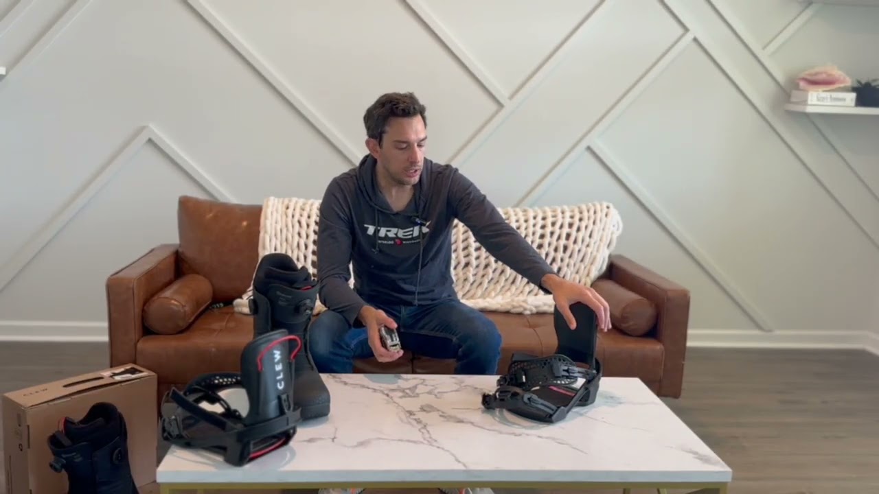 Clew Step In Binding Unboxing and Sizing for Boots