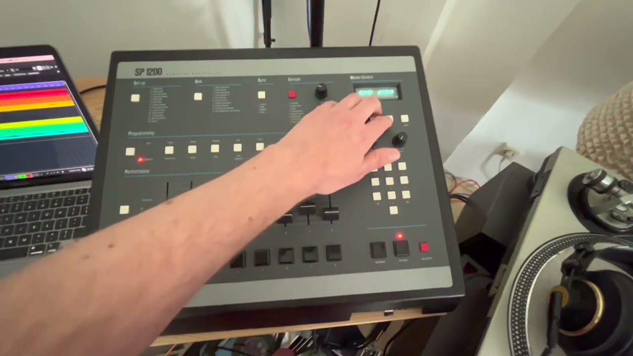 Sp1200 beat space echo and all