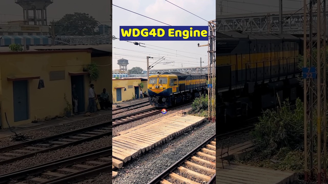 WDG4D Engine 🚂 Amazing Locomotive ❤️🚂 