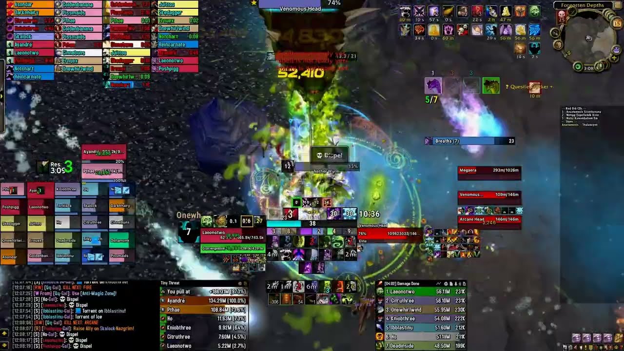 Unholy Death Knight | Megaera (H) | Throne of Thunder | Mist of Pandaria