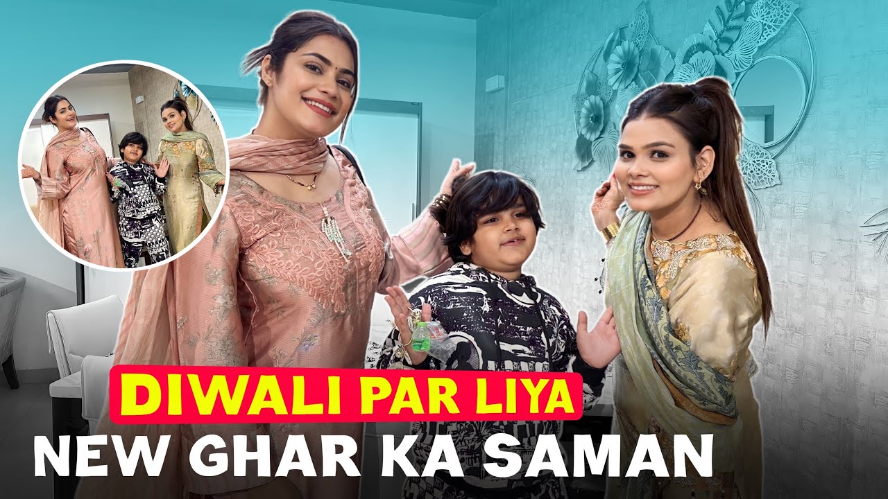 DIWALI PAR LIYA NEW GHAR KA SAMAN | Armaan Malik