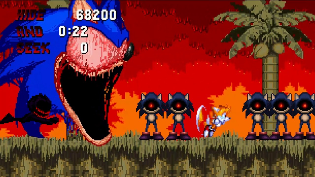 SONIC.EXE OVERDRIVE FIRST BLOODSHED - Knuckles Demo