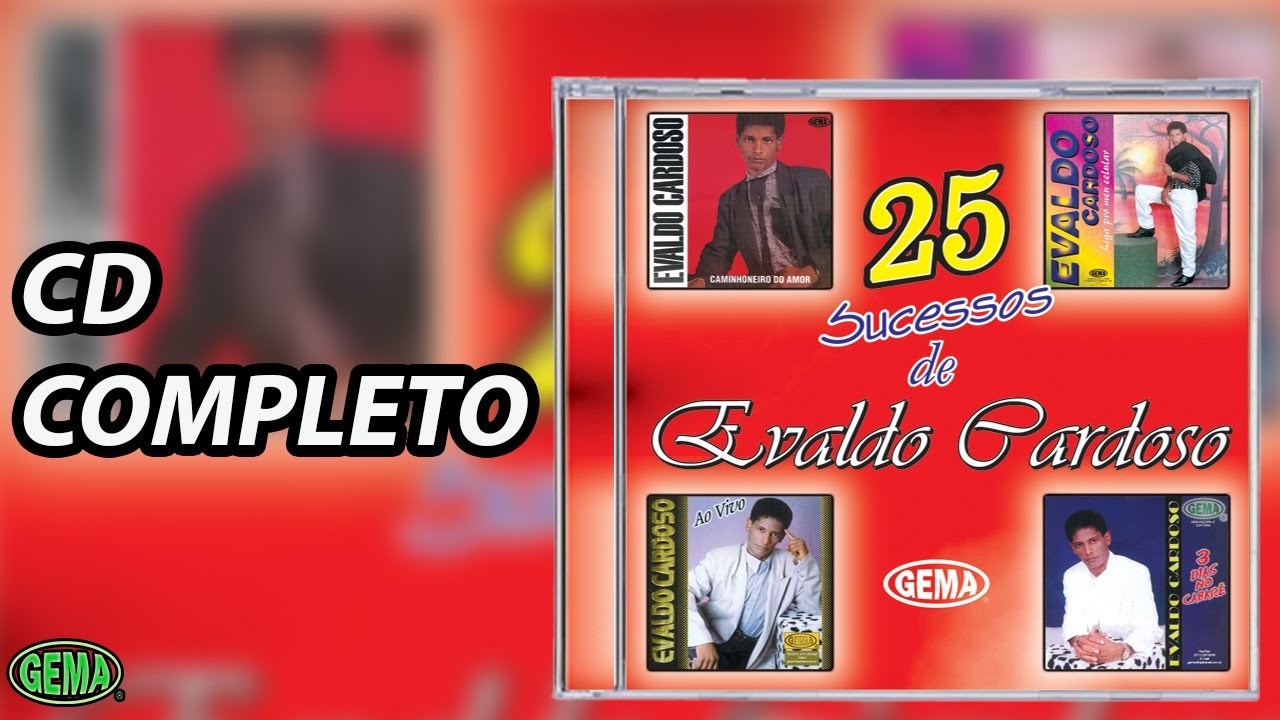 Evaldo Cardoso 25 Sucessos (CD Completo Oficial)