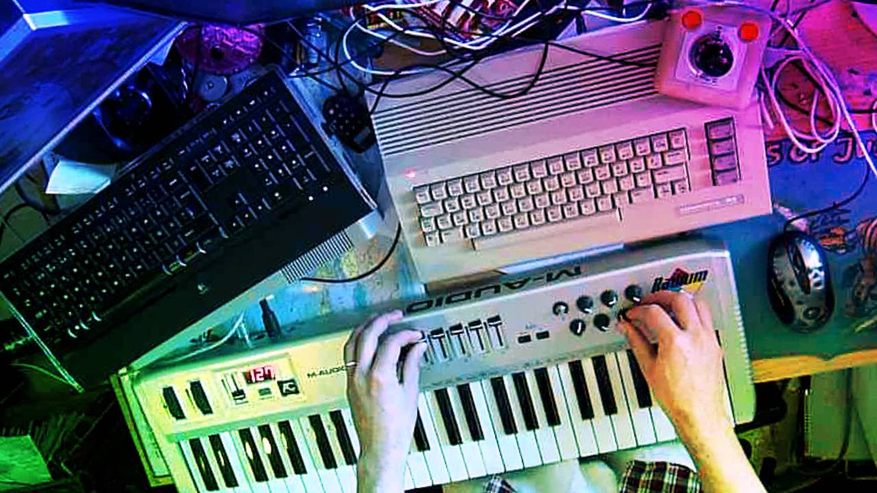Live Midi Controlled Commodore 64 - Complicated Drivers